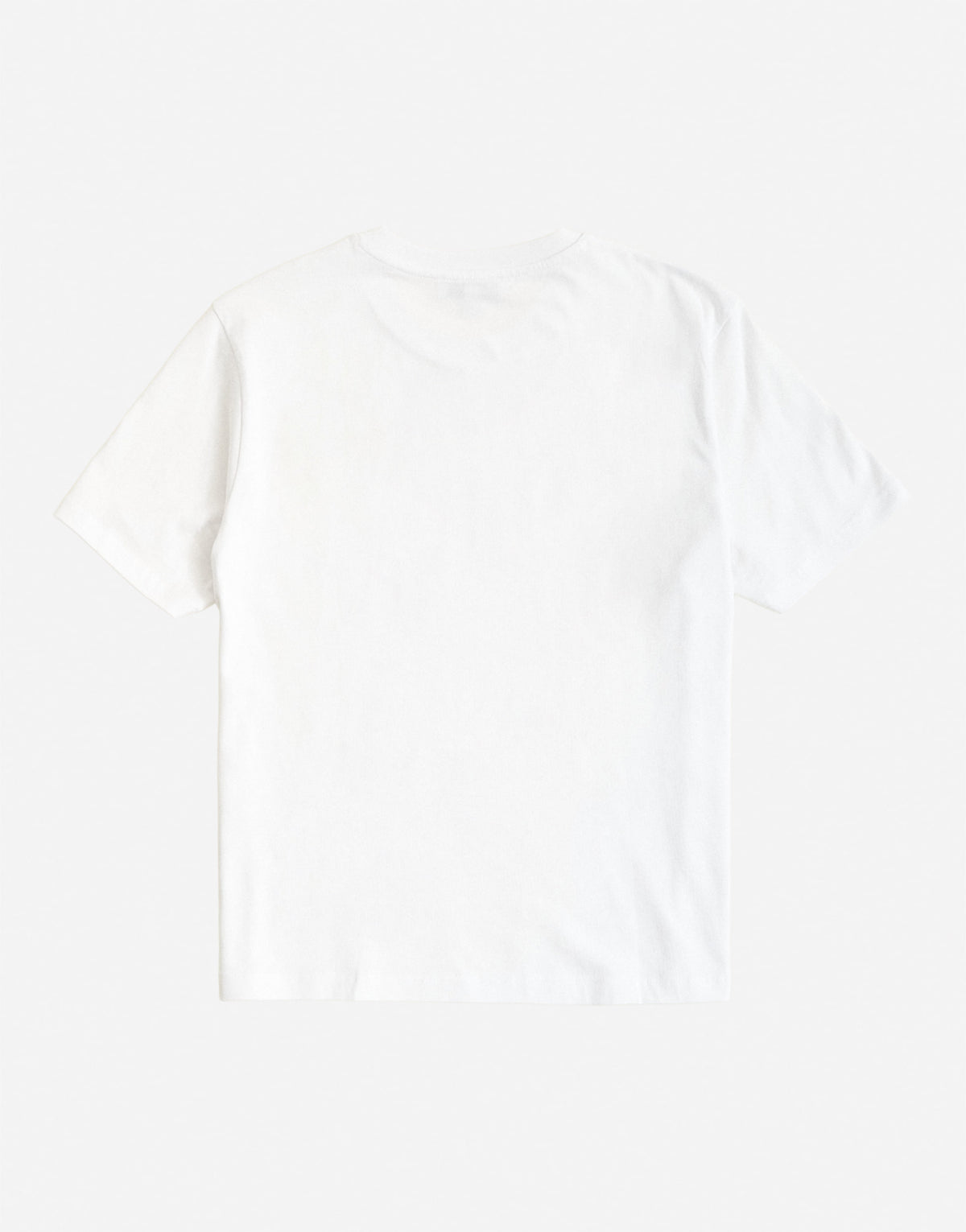 Topman classic fit crop t-shirt in white