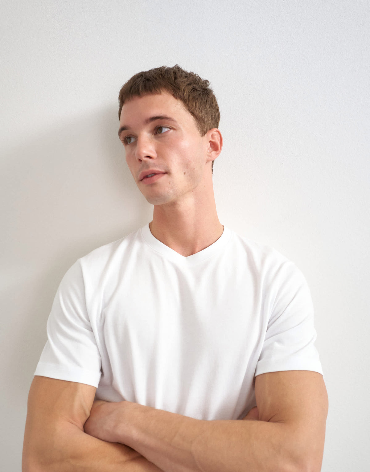 Topman 5 pack classic fit t-shirt in white, black and stone