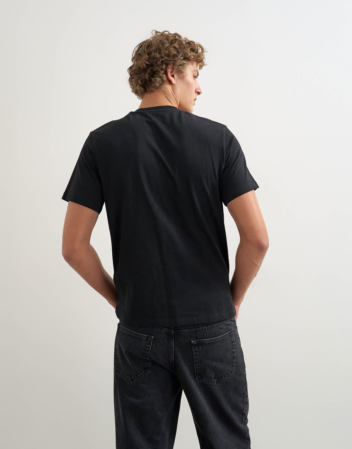 Topman 5 pack classic fit t-shirt in navy, ecru, brown, stone and black