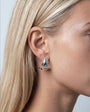 Topshop Flossie stainless steel earring in silver