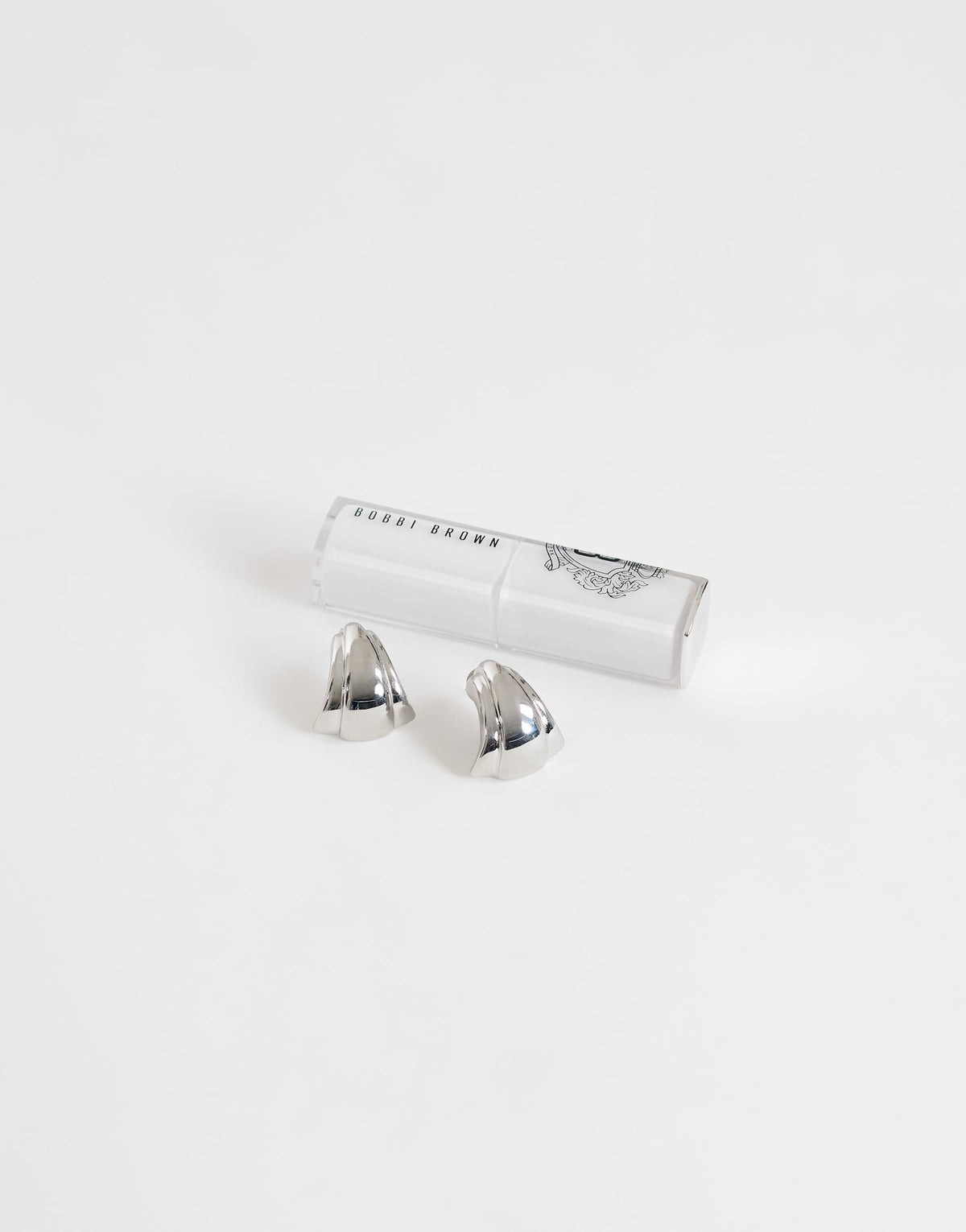 Topshop Flossie stainless steel earring in silver