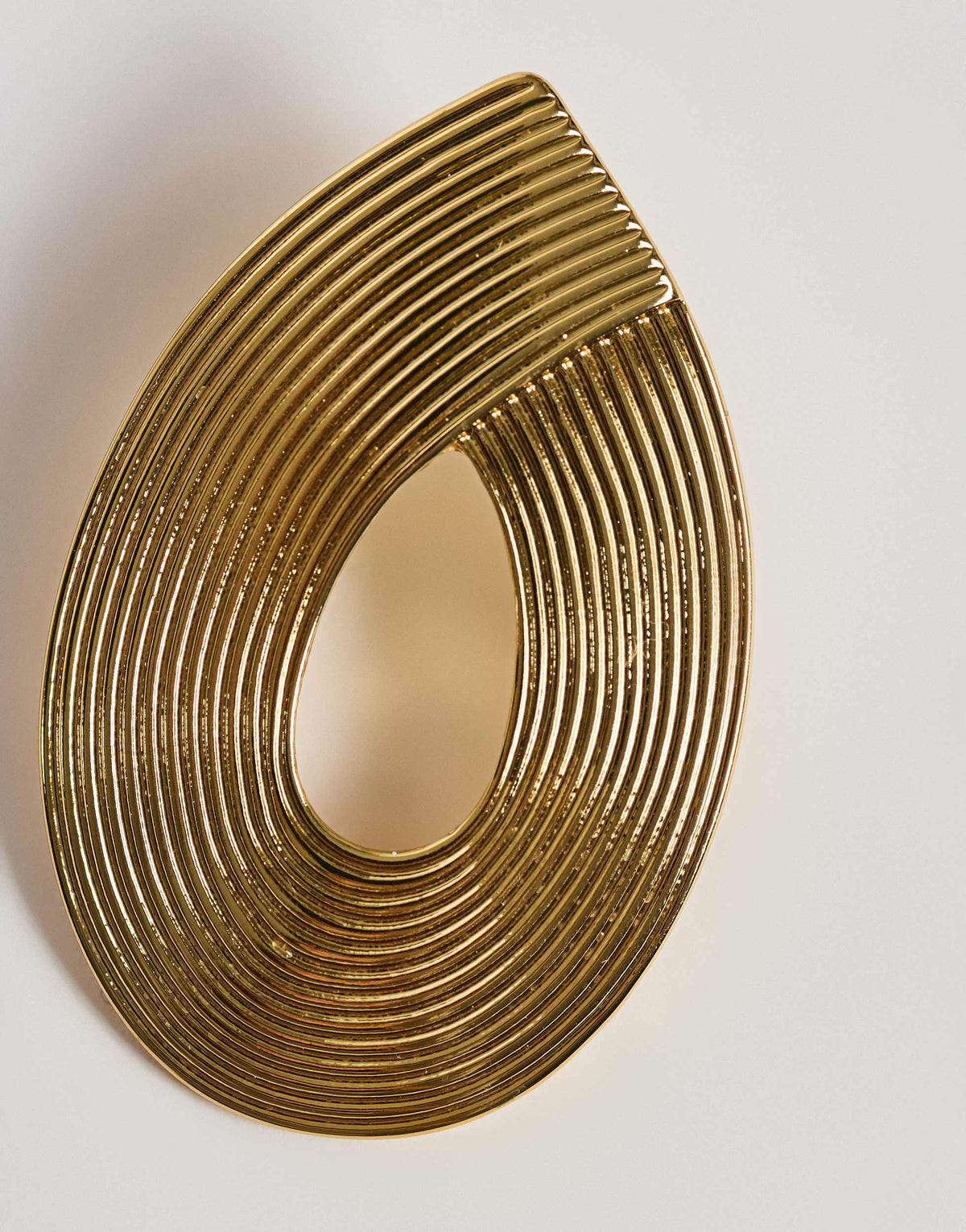 Topshop Flick stud earring in gold