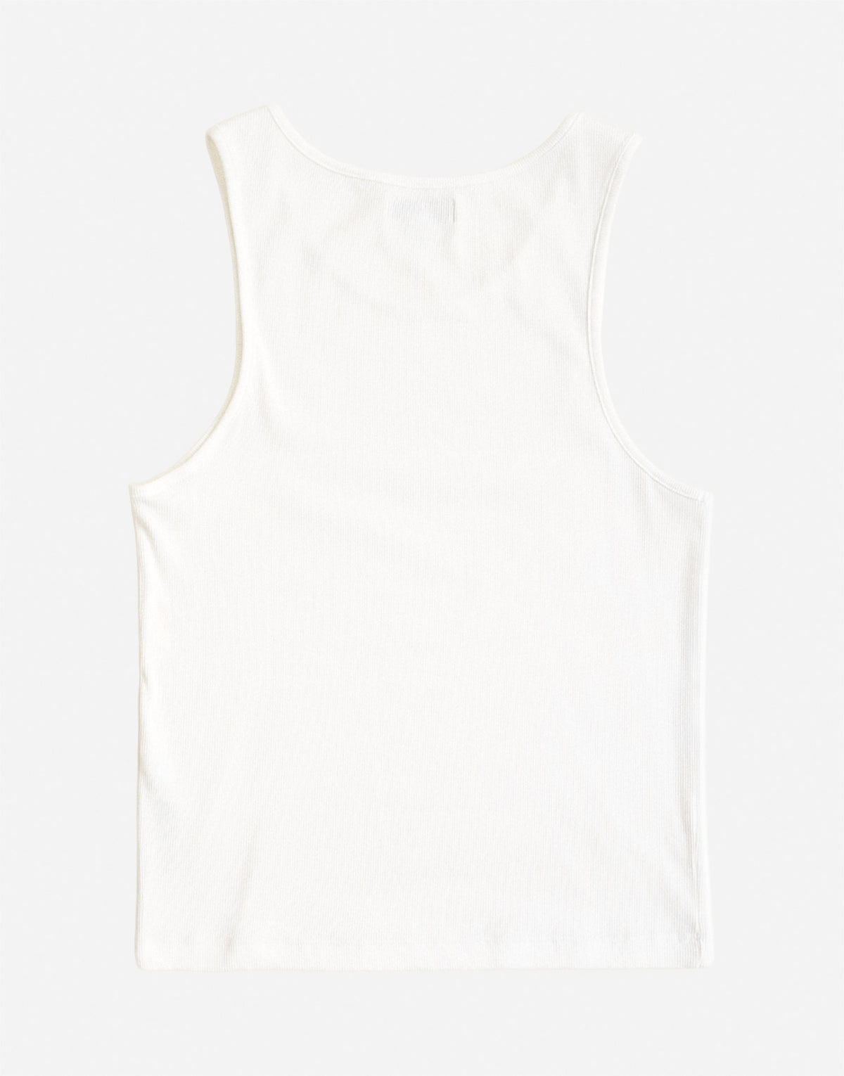 Topman rib vest in white