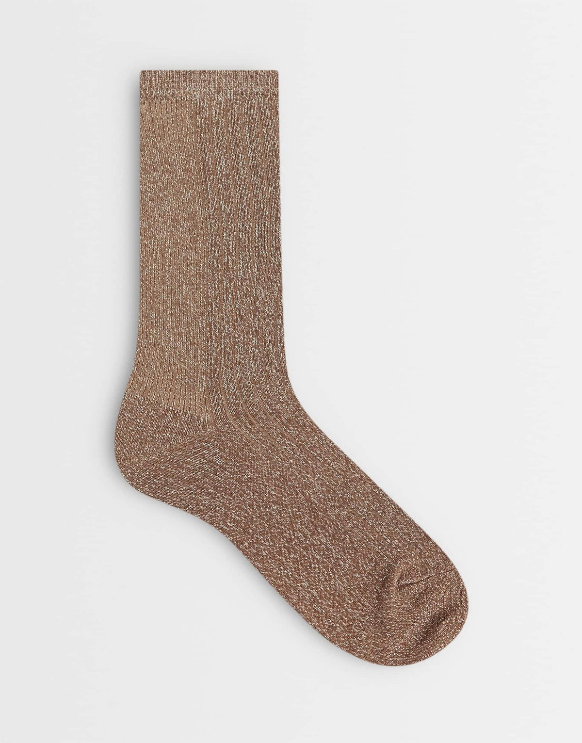 Topshop glitter socks in chocolate