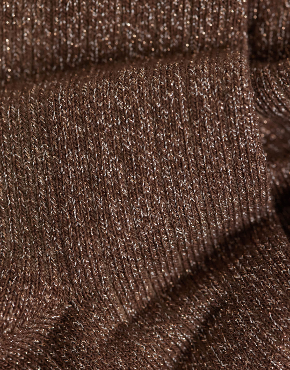 Topshop glitter socks in chocolate