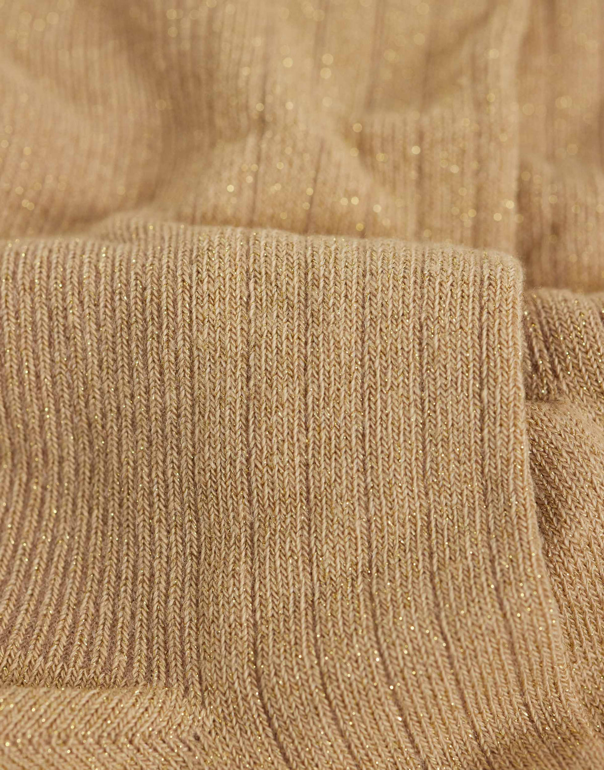 Topshop glitter socks in gold