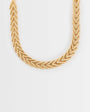 Topshop Molly collar length arrow necklace in gold