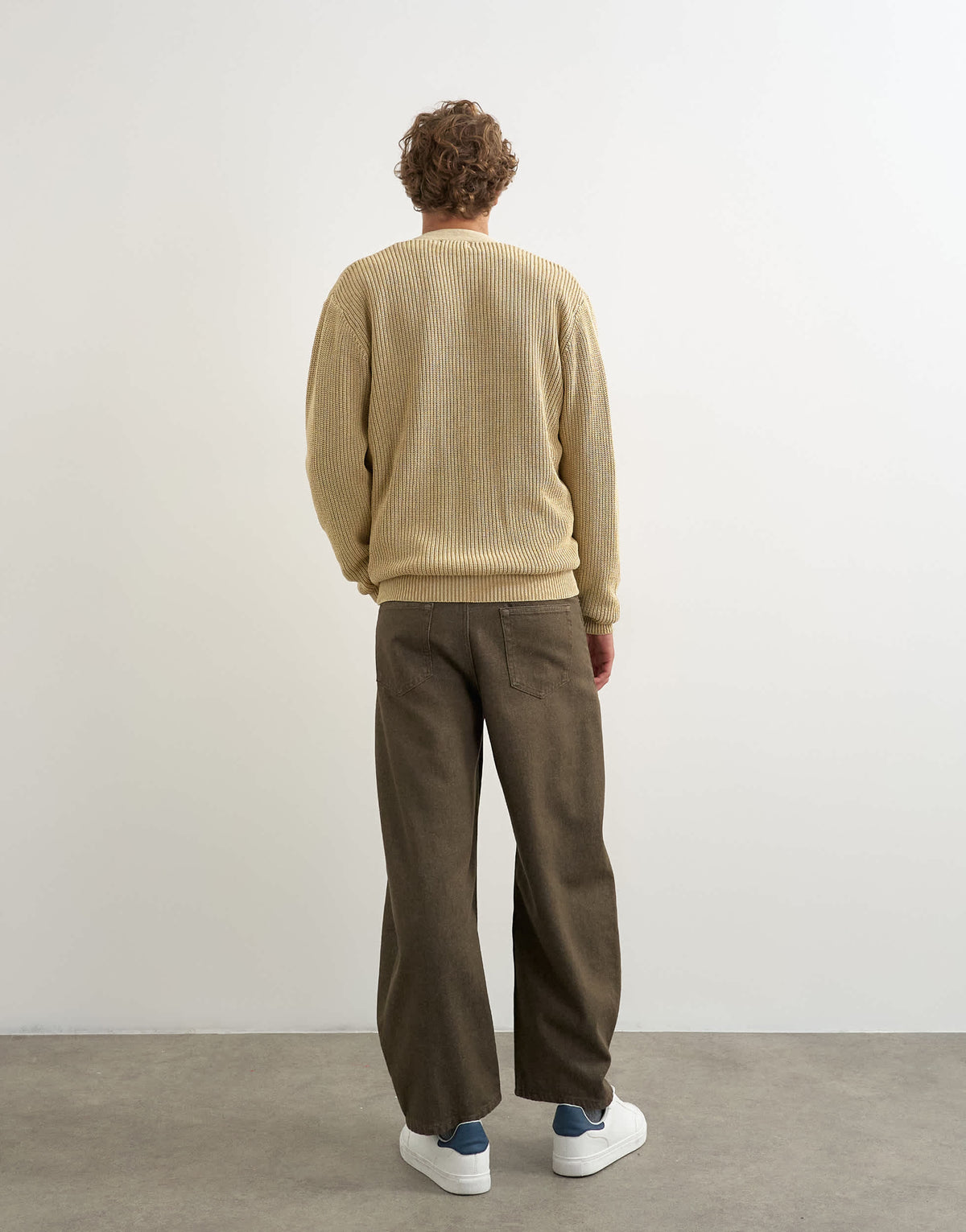 Topman rigid barrel fit jean in washed green