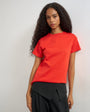 Topshop classic tee in red