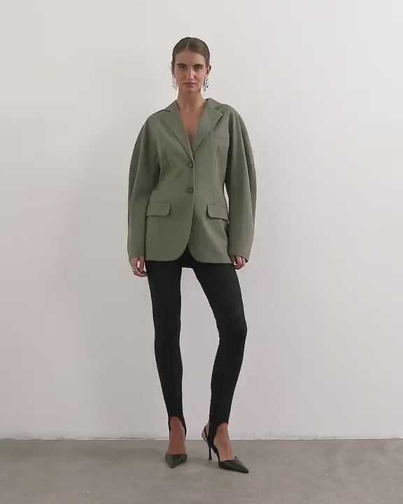 Topshop co ord ovoid sleeve soft silhouette blazer