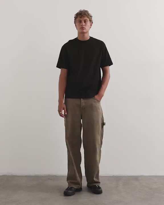 Topman relaxed fit t-shirt in black