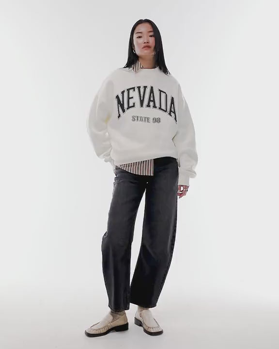 Topshop mid rise jean in washed black