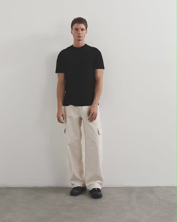 Topman 3 pack classic fit t-shirt in black