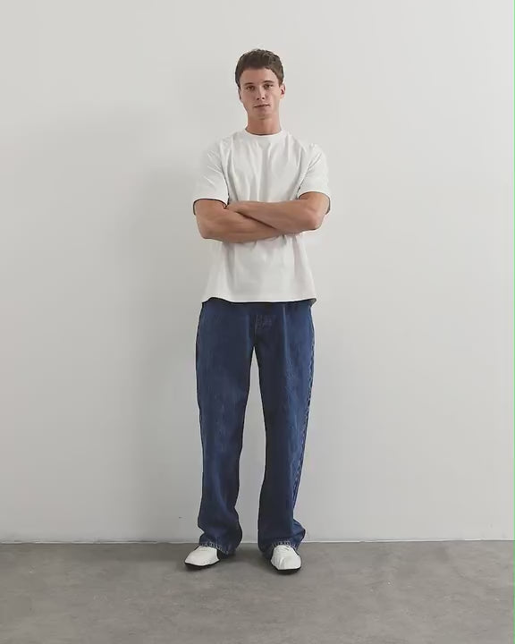 Topman 3 pack relaxed fit t-shirt in ecru, navy and stone