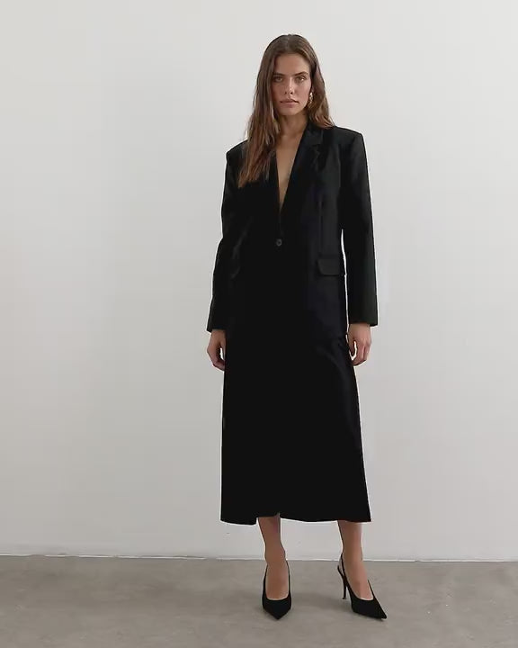 Topshop belted pleated cropped wide leg trouser in black