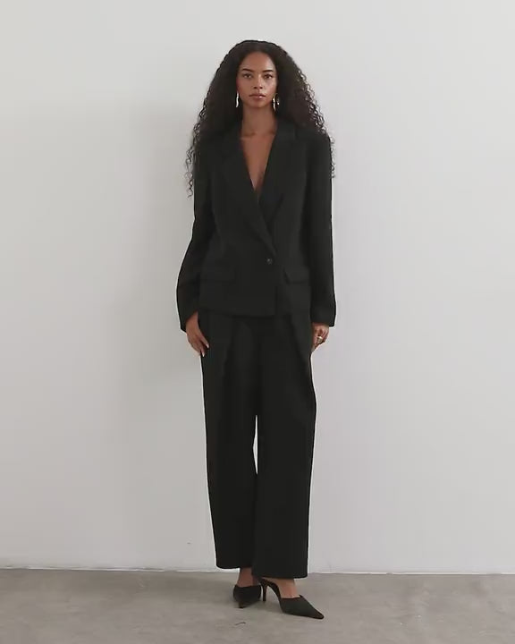 Topshop ultimate blazer in black